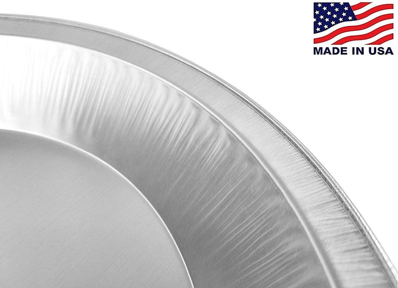 Handi-Foil Disposable Smooth-Wall Aluminum Pie Pans Plate Tin - 9" Aluminum Baking Pan for Baking, Storing - Perfect for Home, Restaurants, 50 Count - Image 5